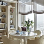 rideaux courts dans les idées de décoration de cuisine