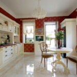 rideaux courts dans les options de photo de cuisine