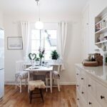 rideaux courts dans les options de photo de cuisine