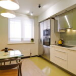 rideaux courts dans les types de décoration de cuisine