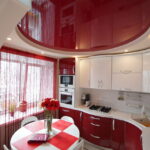 rideaux rouges