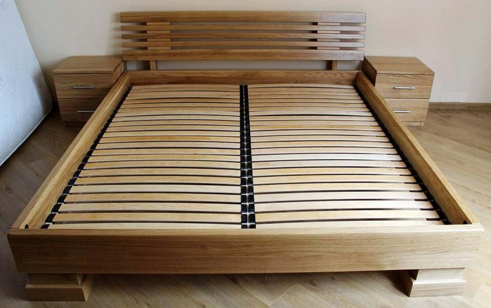 lit en bois