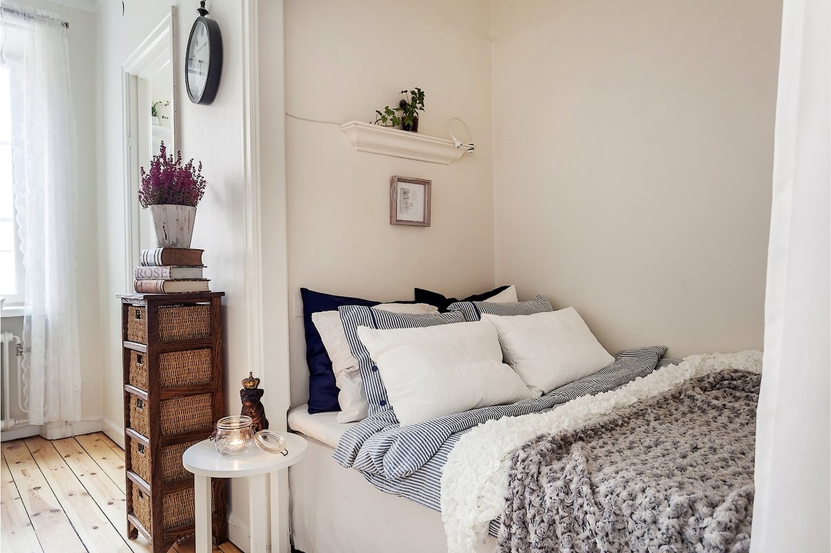 lit dans une niche idées déco