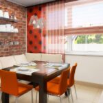 cuisine 10 mètres carrés avec des idées de décoration de canapé