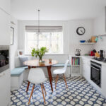 cuisine 10 mètres carrés avec des idées de décoration de canapé