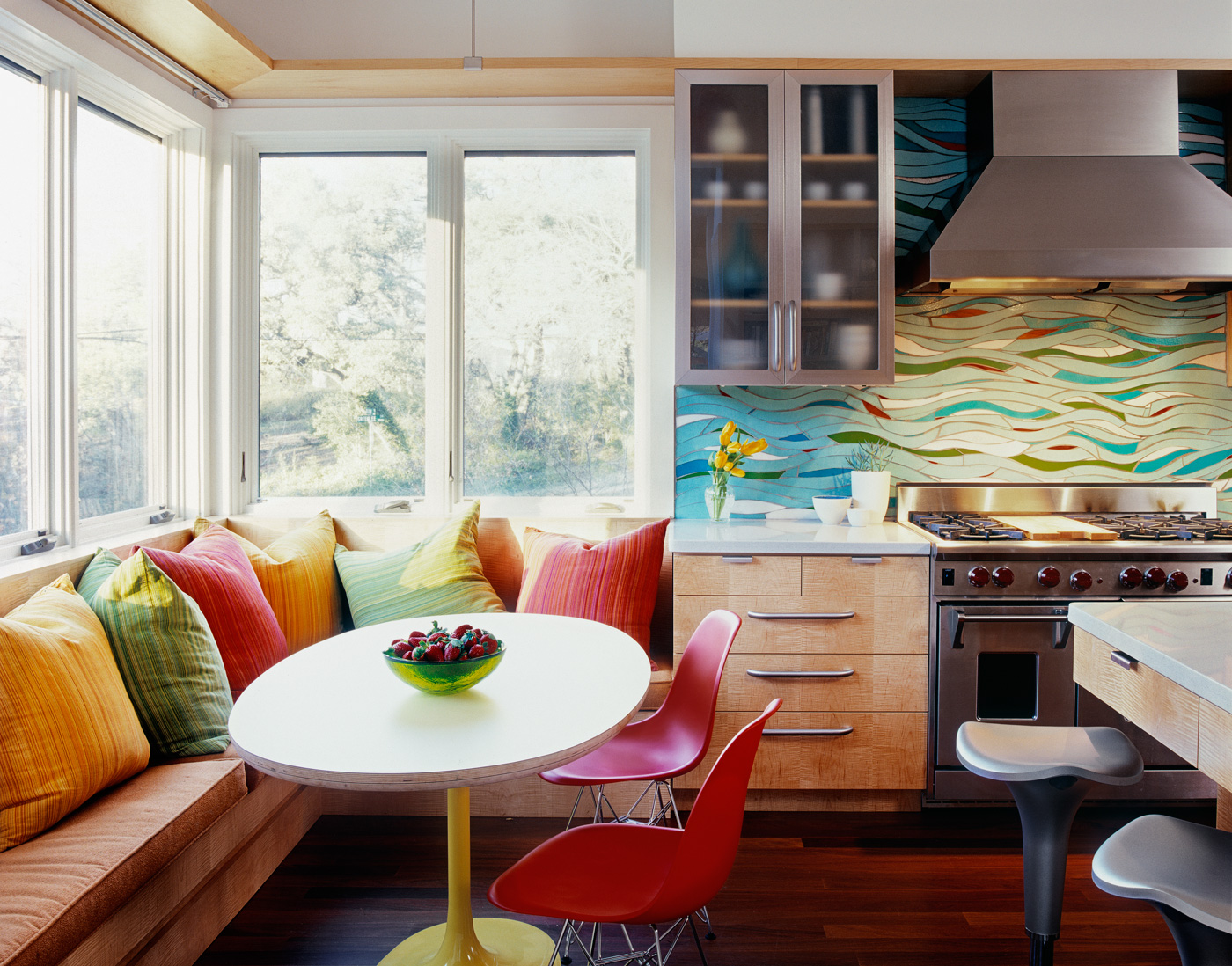 cuisine 10 m² avec un canapé idées photo