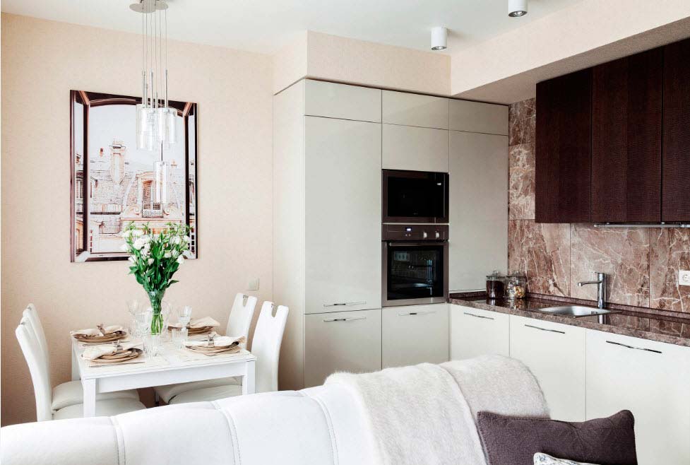 cuisine 10 m² avec canapé idées d'intérieur