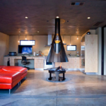 cuisine 15 m² avec un canapé photo intérieur