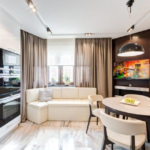 cuisine 15 m² avec canapé idées d'intérieur