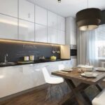 cuisine 15 mètres carrés avec un canapé idées de design