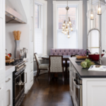 cuisine 15 m² avec un canapé idées photo