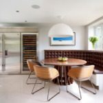 cuisine 15 m² avec un canapé photo espèce