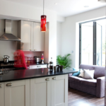 cuisine 15 m² avec un canapé types de déco