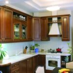 intérieur de cuisine en plaques de plâtre