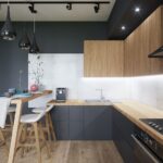 ensemble de cuisine en bois