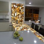 intérieur de comptoir de cuisine