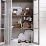 Etagère Provence dans la cuisine avec portes