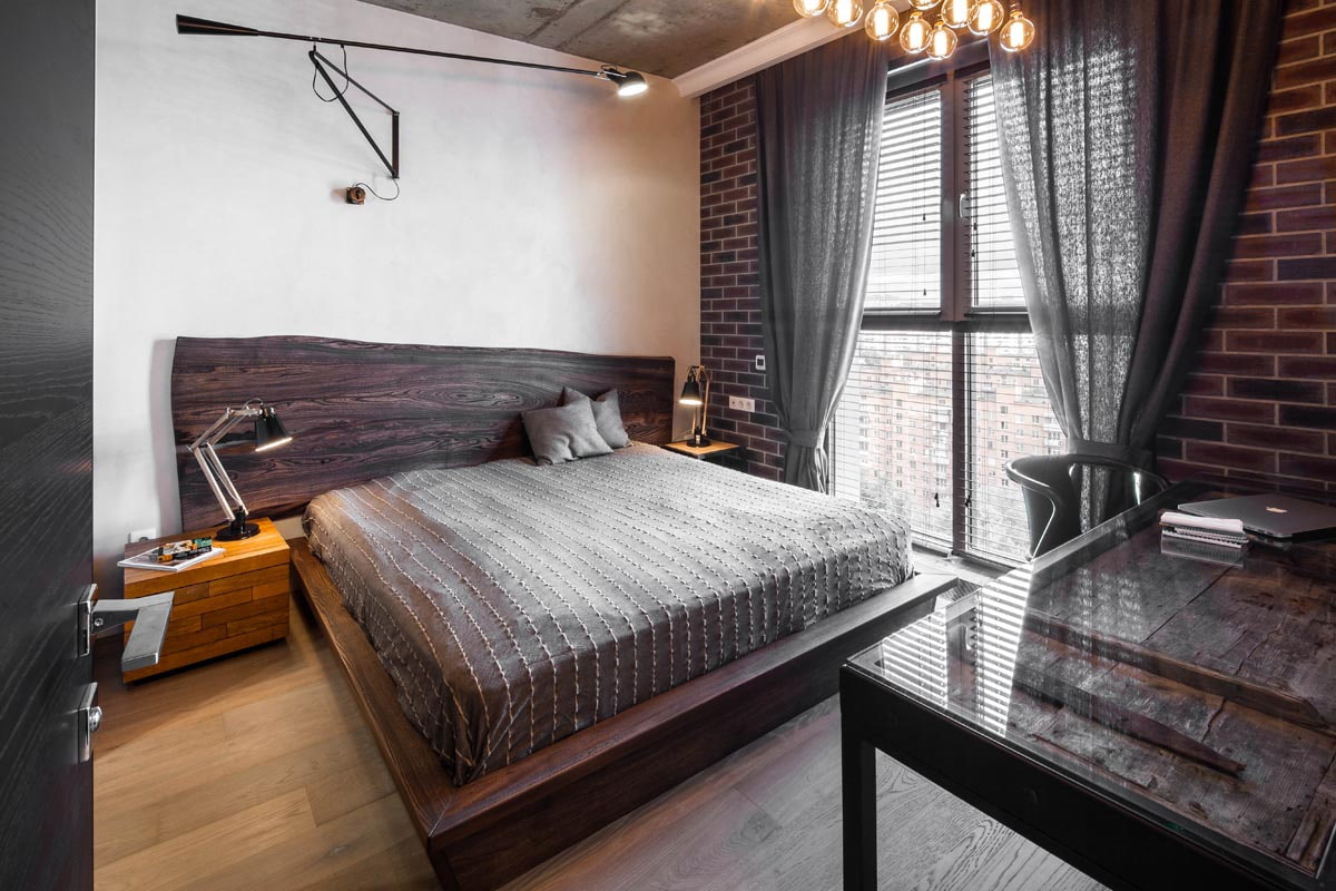 Rideaux en lin gris