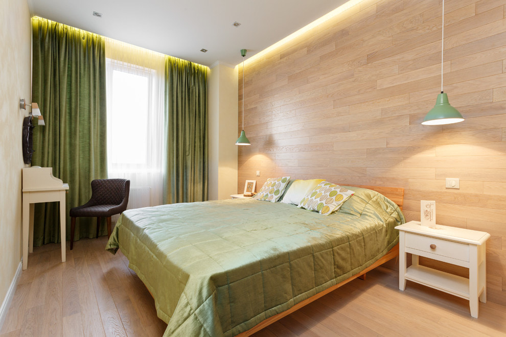 Rideaux en lin vert