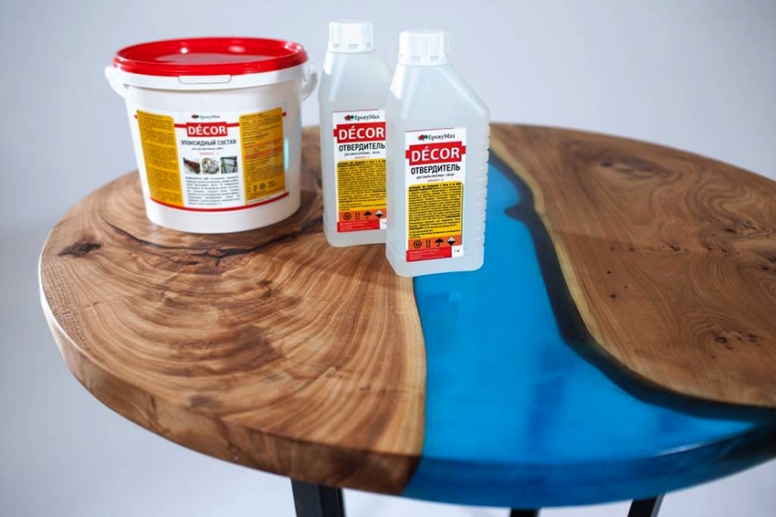 matériaux pour faire une table lumineuse