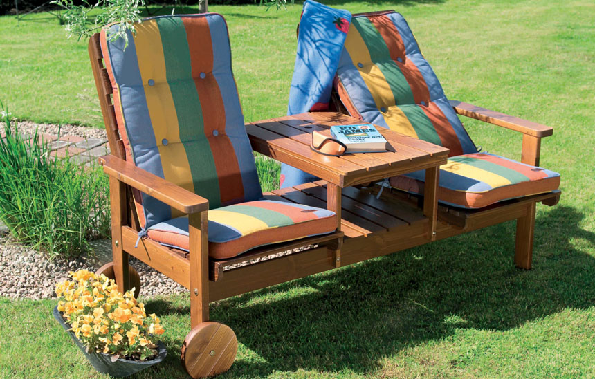 muebles para una residencia de verano