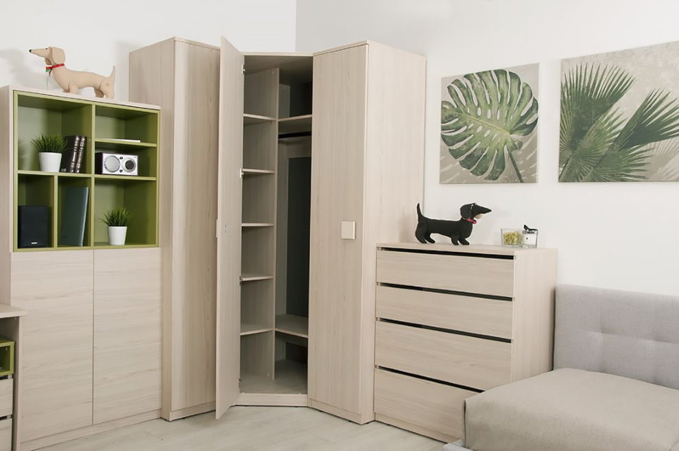 armoires et murs modulaires