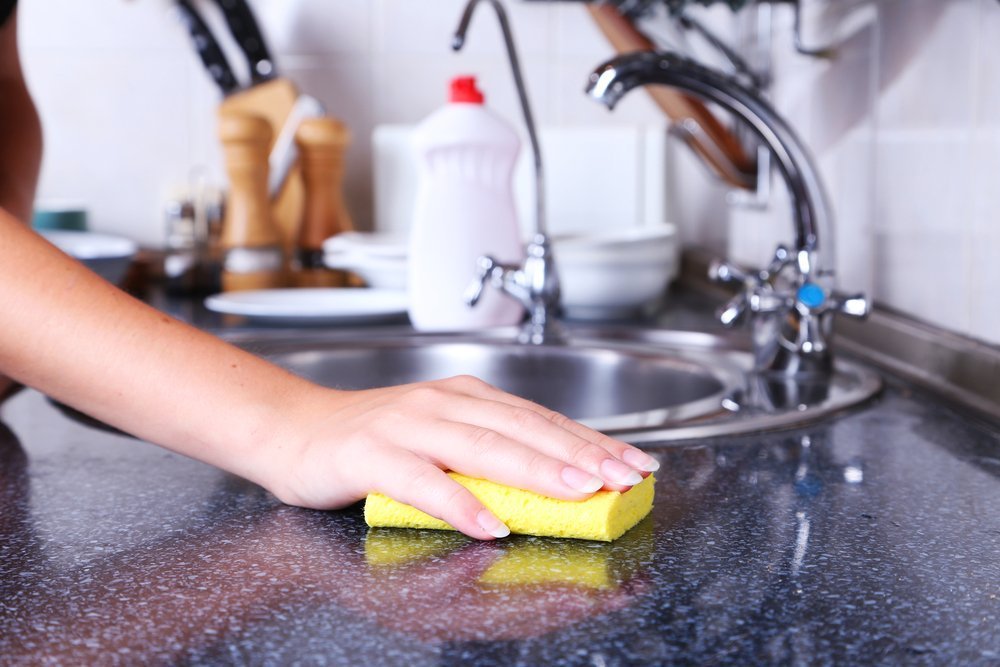 lavage de comptoir