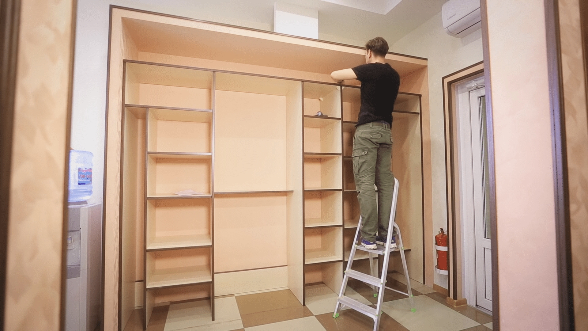 alignement des armoires