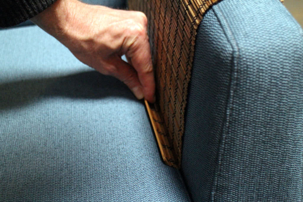 conception de photo de couverture d'accoudoir de canapé