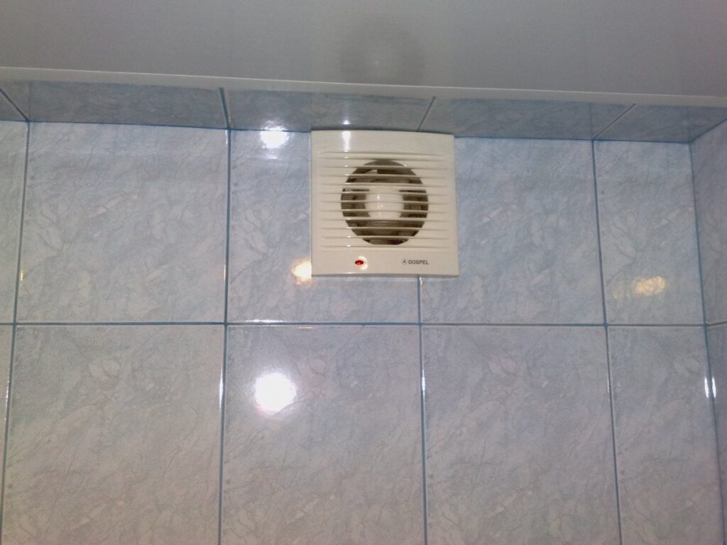 aération dans la salle de bain
