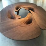 table en bois figuré