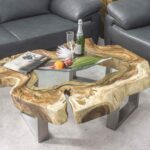 st figuré avec insert en verre