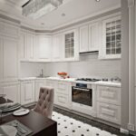 ensemble de cuisine d'angle