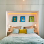 niche pour décor de lit