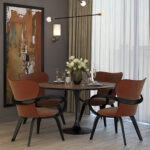 table à manger dans le salon