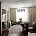 table à manger dans le salon idées d'intérieur