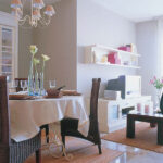 table à manger dans le salon photo espèce