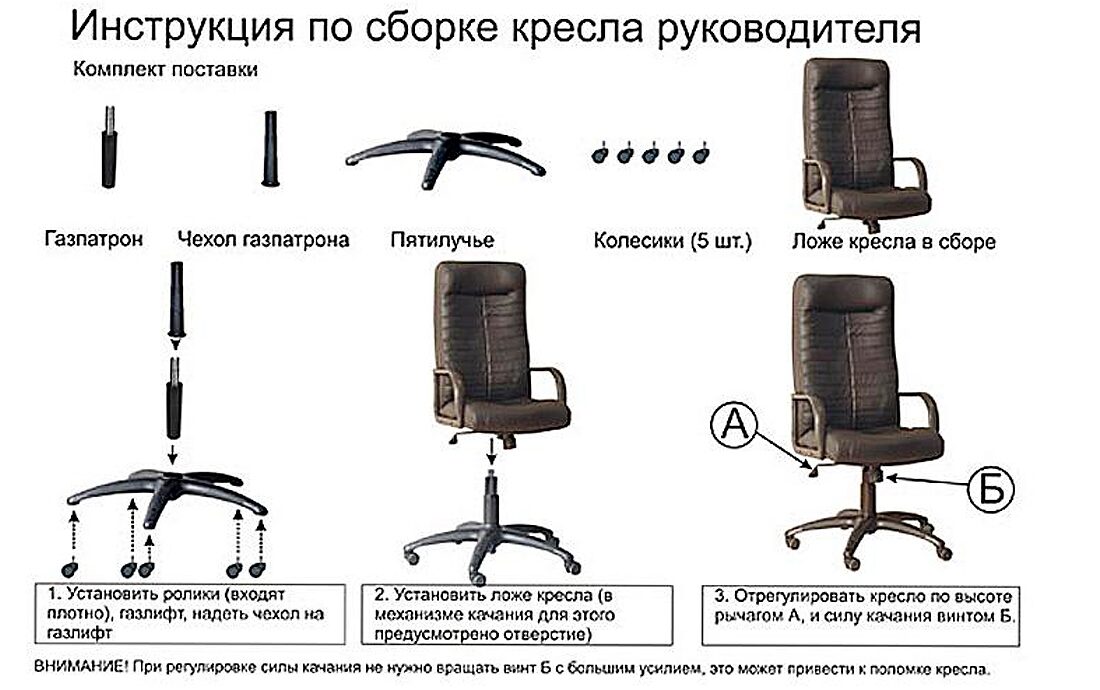 photo d'assemblage de chaise de bureau