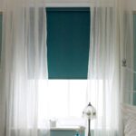 jaloezieën en tule turquoise