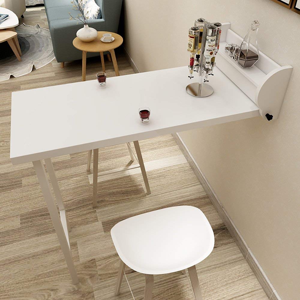 table pliante avec photo design mural