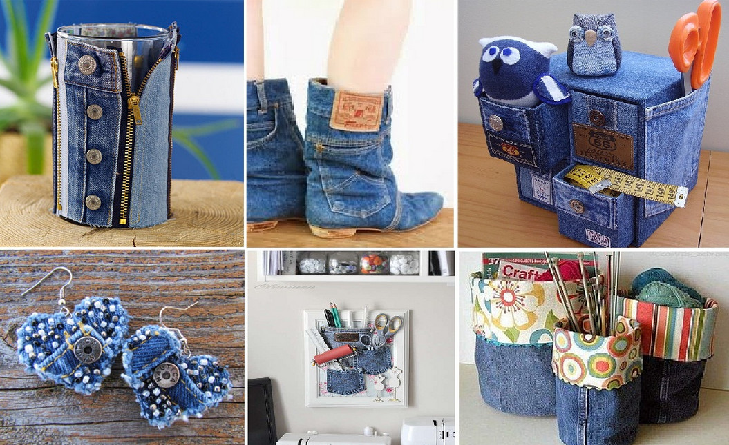 artisanat de jeans