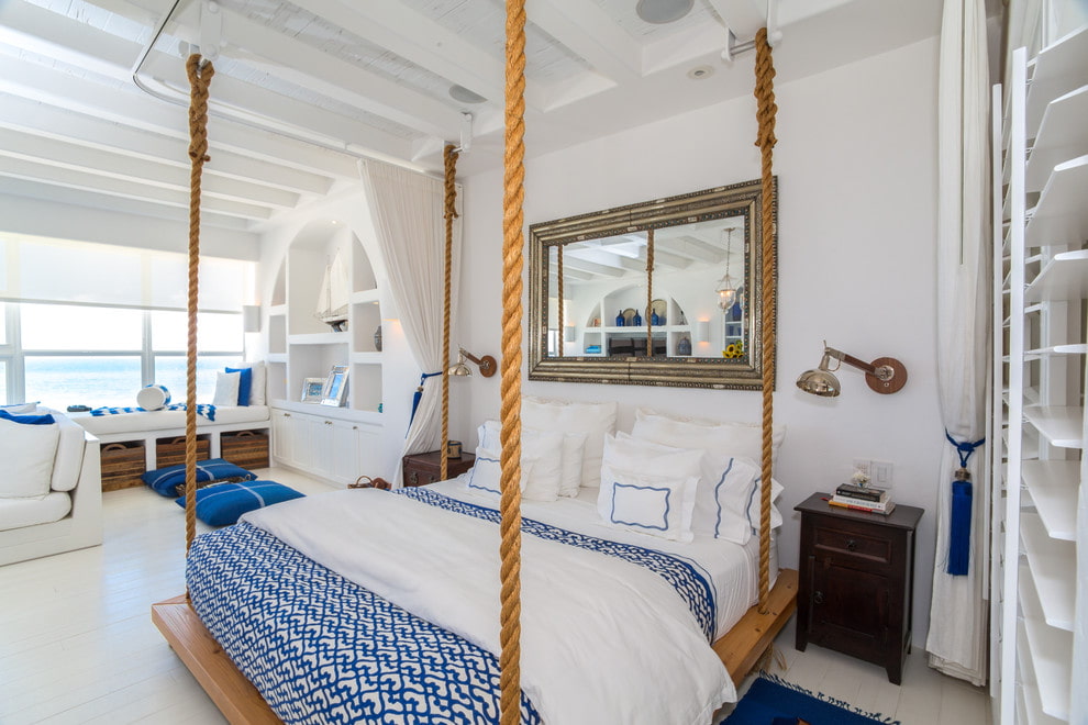 hanging bed decor photo