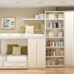 étagère dans la déco de la chambre