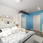 étagère dans la chambre