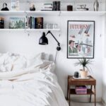 étagère au dessus du lit