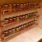 metal shelf for spices