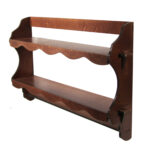 painted spice shelf