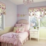 rideaux viennois transparents pour la chambre de bébé