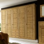 armoire à cinq murs en bois