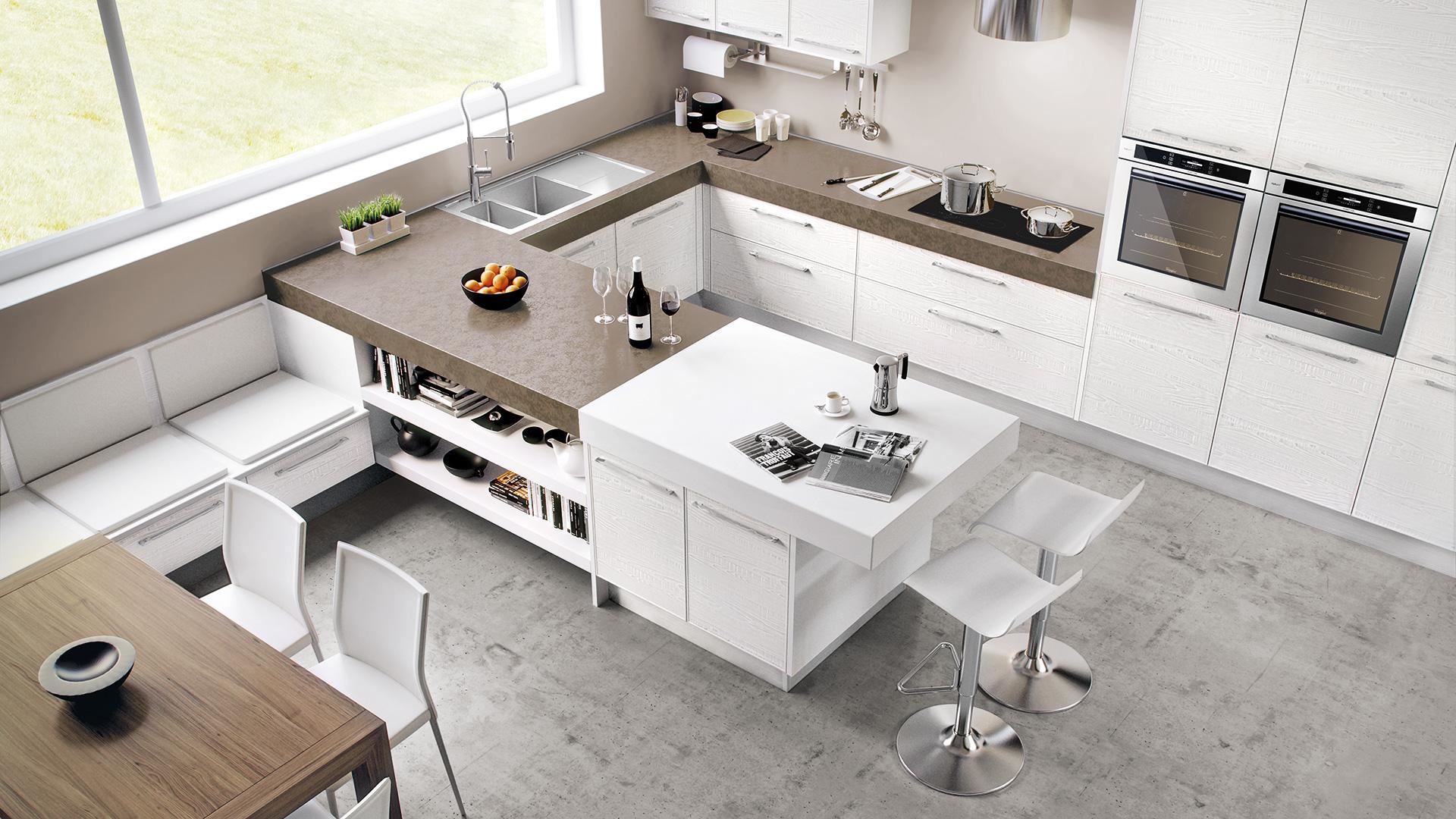 cucina a penisola